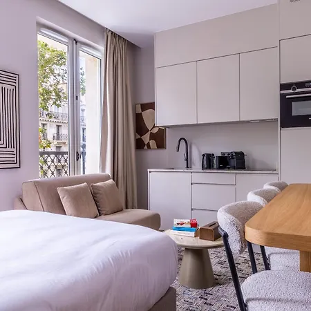 شقة فندقية Quartier Libre Marais باريس